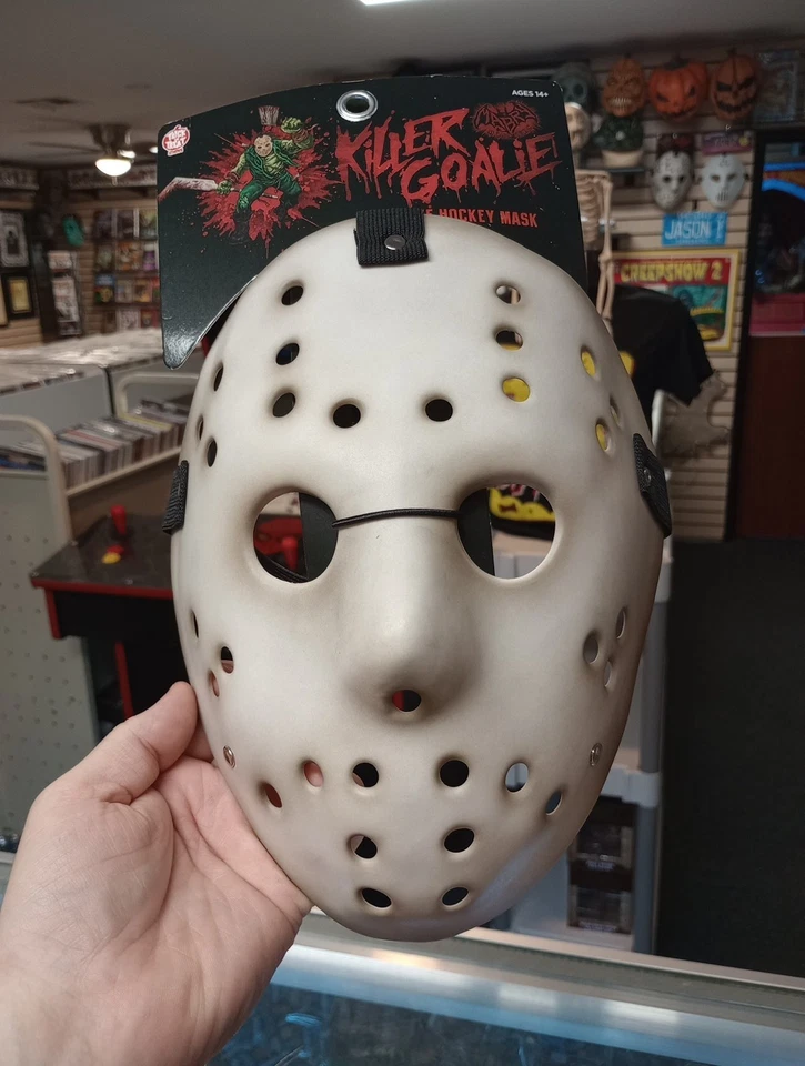 Killer Goalie Antique Injection Plastic Mask - Trick Or Treat Jason Friday 13th - Image 1 of 1