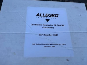 Kit de prueba de ajuste de respirador cualitativo Allegro 2040 (nota fechas de caducidad) - Imagen 1 de 16