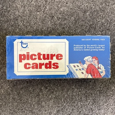 Tarjetas de béisbol Topps 1990 caja expendedora de 500 unidades Foto 1 de 4