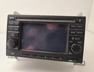 2011 Nissan Juke Radio With Display Navigation Radio Receiver Assembly OEM - Image 1 of 3