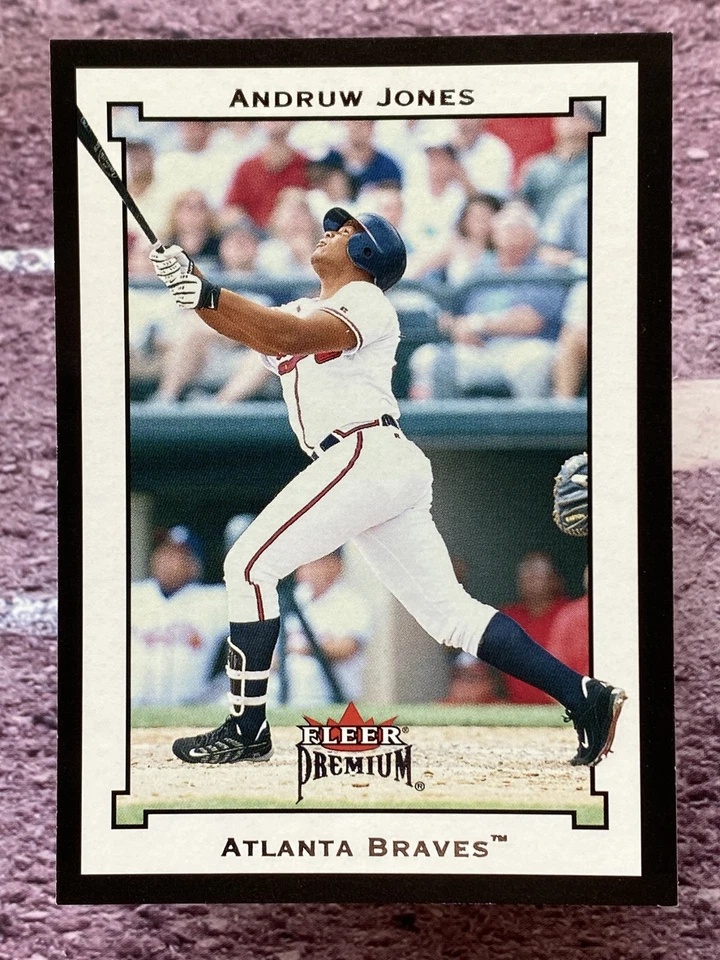 2002 Fleer Premium Andruw Jones #145 Atlanta Braves - Image 1 of 2