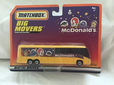 MATCHBOX US ISSUE BIG MOVERS - BUS - McDONALDS - HTF!! - Image 1 of 2
