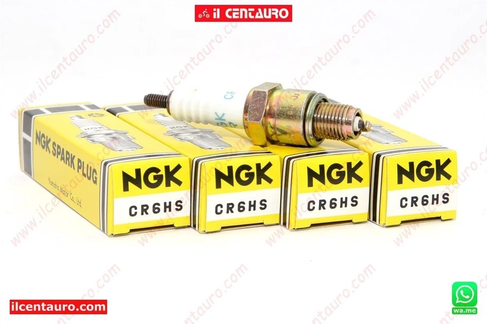KIT 4 CANDELA NGK CR6HS - BETA MOTOR, DAELIM, FANTIC MOTOR, POLARIS, SYM - Image 1 of 1