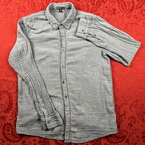 James Perse Shirt Mens 2 Med Button Up Long Sleeve Lightweight Cotton - Picture 1 of 9