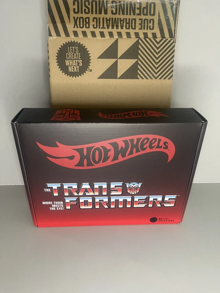 Hot Wheels Transformers Optimus Prime Mattel Creations Sealed w/Shipping Bo - Image 1 of 4