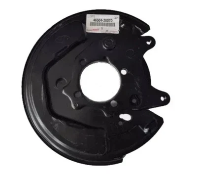 Placa de freno de estacionamiento izquierda genuina TOYOTA CELICA COROLLA MATRIX 46504-20070 OEM Foto 1 de 2