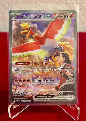 Juego de cartas coleccionables Pokémon Ethan's Ho-Oh EX SIR 230/182 Destined Rivals COMO NUEVO 230/182 Foto 1 de 2