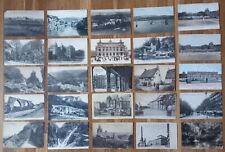 1900-1920 LOT OF 25 EUROPEAN POSTCARDS FRANCE ROME ATTRACTIONS LANDSCAPES 2231