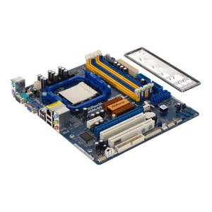 Scheda Madre mATX ASROCK N68C-GS UCC SOCKET AM2+ DDR2 PCIe PCI - Bild 1 von 3