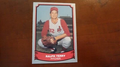 1988 PACIFIC #64 RALPH TERRY   BASEBALL CARD - Image 1 of 2