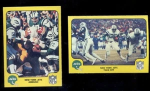 Juego Fleer Action New York Jets 1978 Steve Davis Greg Buttle - Imagen 1 de 1