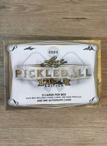 2023 Leaf Pickleball Premier MATCH POINT Edition Box Limited IN HAND SHIPS NOW