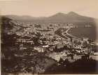 Napoli, Panorama del Vomero Vintage albumen print Tirage albuminé  21x27  