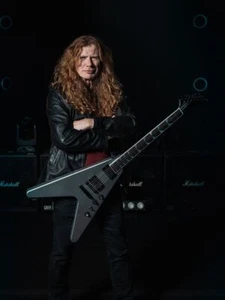 Gibson USA Dave Mustaine Flying V EXP Silver Metallic with hard case - Picture 1 of 10