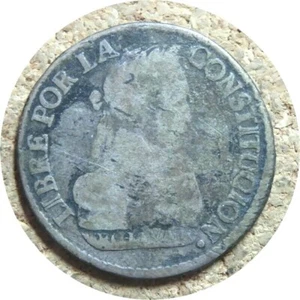 Elfe Bolivien 2 Sohlen 1830 PTS JL Silber Lama C/I in KONSTITUTION - Bild 1 von 2