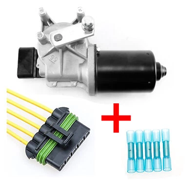 Moteur Essuie Glace pour Fiat Ducato Citroen Jumper Peugeot Boxer Faisceau Prise - Photo 1/4