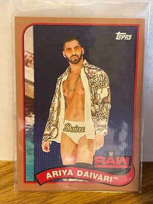 2018 Topps Heritage WWE Bronze #6 Ariya Daivari  - Image 1 of 2