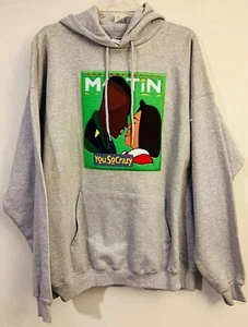 Martin & Gina Lawrence 90’s TV Show You So Crazy Pullover Gray Hoodie XL - Picture 1 of 4