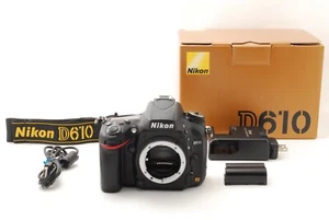 SC:1131 [MINT /w Box] Nikon D610 24.3MP Digital SLR Camera Black Body from JAPAN - Picture 1 of 8