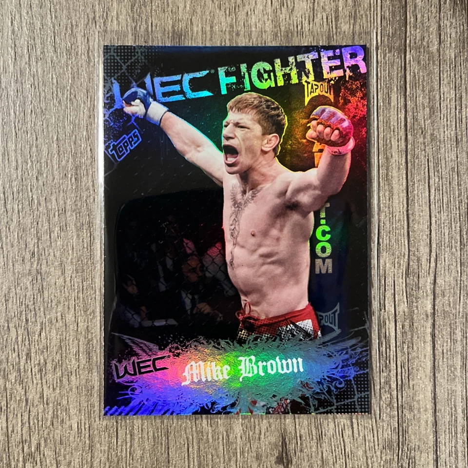 2010 Topps UFC Main Event MIKE BROWN #143 BASE WEC FIGHTER - Image 1 of 2