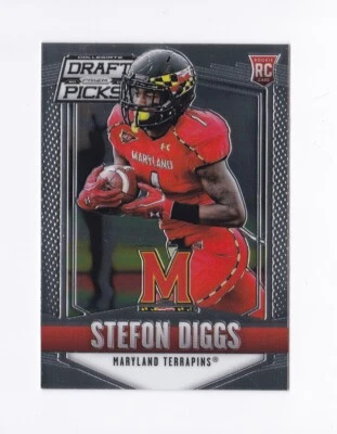 2015 Panini Prizm Draft Picks #243 Stefon Diggs RC Vikings Bills Texans Terps - Image 1 of 2