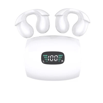 Bluetooth 5.3 Earphones Sports Ear Hook Headset with Charging Box for Cellphones - Image 1 of 4