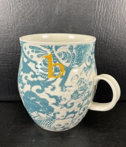 Taza de café Anthropologie Homegrown inicial letra “b” monograma - Imagen 1 de 7