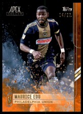 2015 Topps Apex MLS Orange #54 Maurice Edu /25