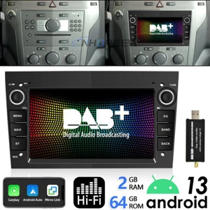 Radio de coche DAB+ Android para Opel Vectra Zafira B Astra H Corsa CarPlay GPS Navi - Imagen 1 de 24