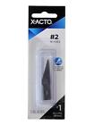 X-Acto No. 2 Large, Fine Point Blades - Carded Pack Of 5  - [Pack Of 12]