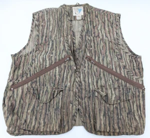 Trophy Club Realtree Camouflage Shooting Hunting Vest Size XL Game Bag Vintage - Picture 1 of 14