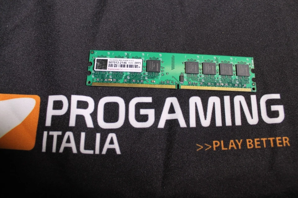 Memoria Ram "Transcend" - 4gb (4 x 1GB) DDR2 800 - 5-5-5 Dimm - Immagine 1 di 1