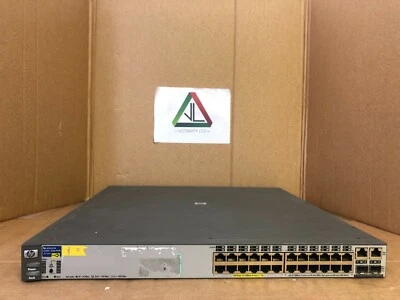 HP 2626-PWR with No Brackets HP ProCurve 2626-PWR PoE Switch HP J8164A (Inc VAT) - Image 1 of 4