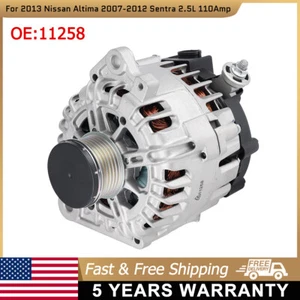Alternator 11258 For 2007-2013 Nissan Altima Sentra Rogue 2.5L 110Amp AVA0074 - Bild 1 von 10