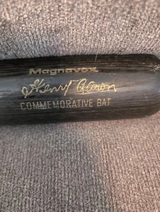 Magnavox Hank Arron Signature Series Commemorative Bat 715 - Picture 1 of 8