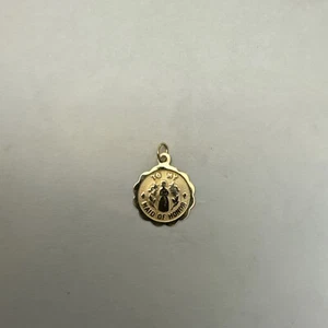 14k Yellow Gold Charm To My Maid Of Honor - Picture 1 of 6