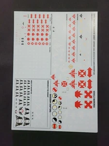 Dark Angels Transfer Sheet 2024 Warhammer 40K Space Marines Angel - Picture 1 of 1