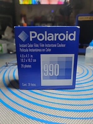 2 Pack Polaroid High Def 990 Instant Color Film 20 Photos Exp Date 11/06 Expired - Image 1 of 4