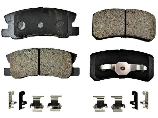 Rear Brake Pad Set For 2004-2016 Mitsubishi Lancer 2008 2005 2006 2007 CD336KJ - Image 1 of 1
