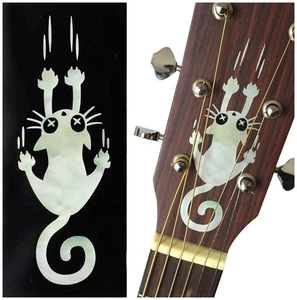 Calcomanías adhesivas extraíbles súper delgadas con incrustaciones de guitarra fácil de aplicar material para mascotas - Imagen 1 de 6