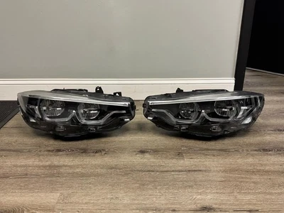 Par de faros LED adaptables BMW F82 M4 2015-2020 - Estado limpio Foto 1 de 4