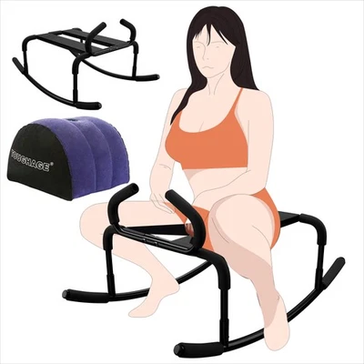 Silla sexual Toughage almohada inflable taburete sin peso posiciones sexuales adultos amor Foto 1 de 4