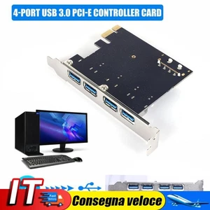 Scheda di espansione PCIE USB 3.0 Riser Adattatore hub per computer PCI Express - Afbeelding 1 van 8