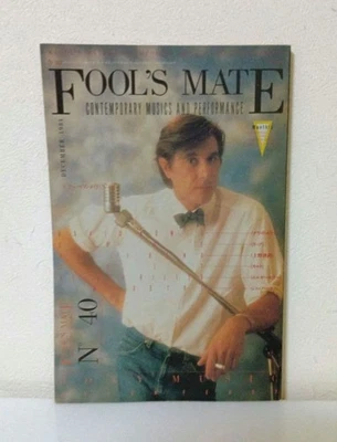 Fool's Mate No. 40 Dec 1984 Magazine David Bowie Cure Hiller used - Image 1 of 4