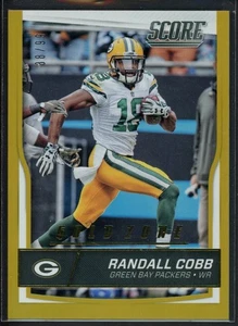2016 Panini Score Randall Cobb Gold Zone  /99 - Picture 1 of 2