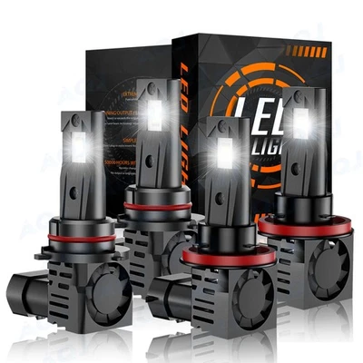 For Peterbilt 587 2015-2018 Car Front LED Headlight Bulb High&Low Beam Kit 6500K - Image 1 of 4