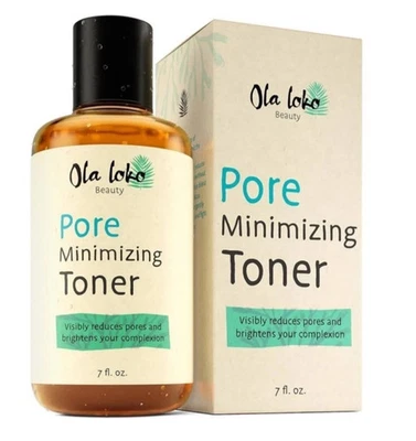 OLA LOKO Pore Minimising Toner - Straffendes, Ölkontrolle & Anti-Aging Gesichtswasser 200ML