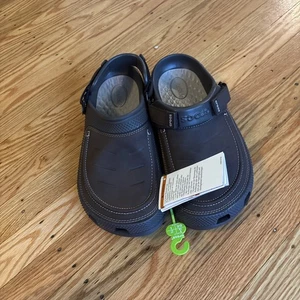 Crocs Herren Yukon Vista LR Clogs verstellbarer Riemen, Kunstleder Herren 9 - Bild 1 von 2