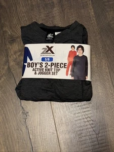 NEW - ZeroXposur 5/6 Boys 2 Piece Active Knit Top & Jogger Set - Picture 1 of 4