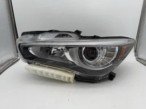 2018 2019 2020 Infiniti Q50 Headlight Left LH Driver OEM LED Non AFS Lamp - Picture 1 of 14